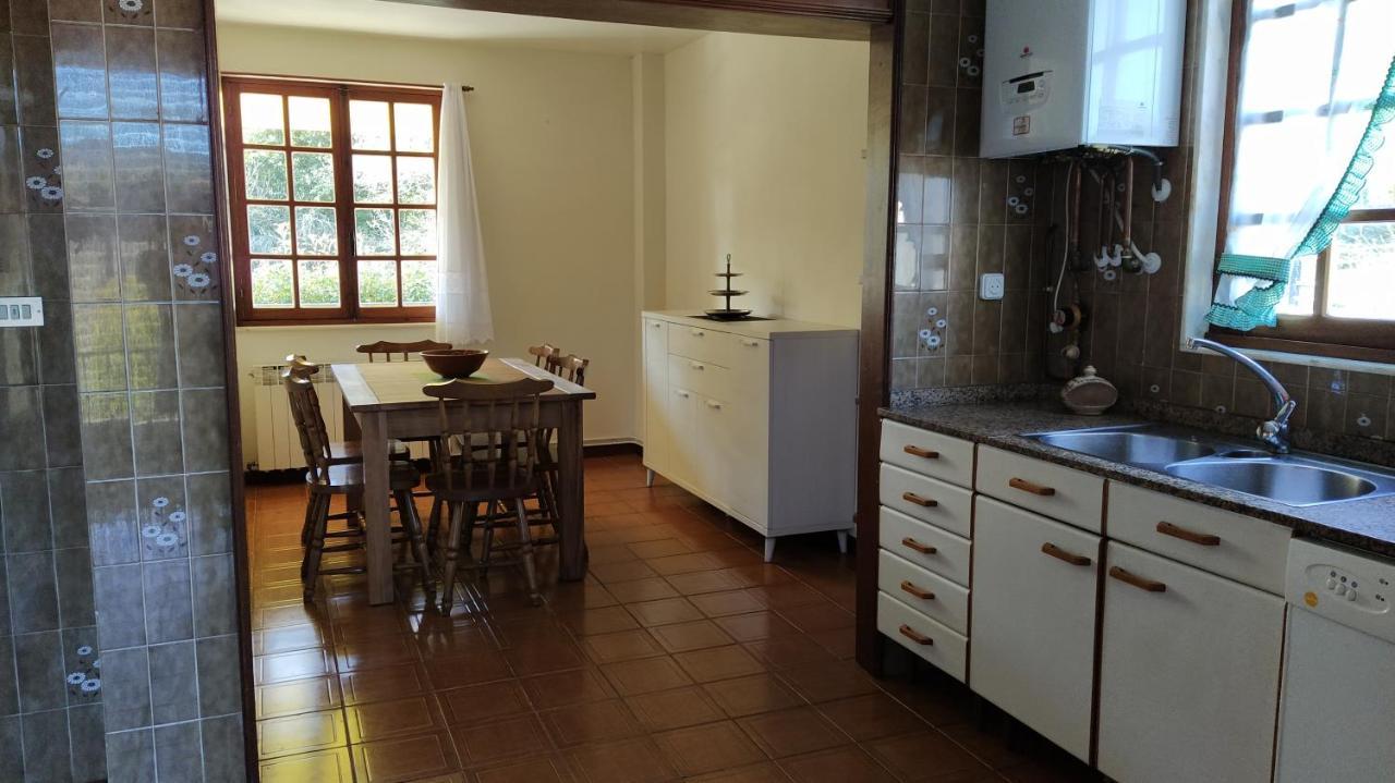 Casa Con Jardin En La Playa De Almieiras Villa Fene Dış mekan fotoğraf