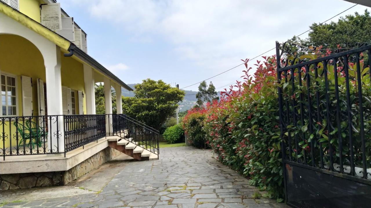 Casa Con Jardin En La Playa De Almieiras Villa Fene Dış mekan fotoğraf