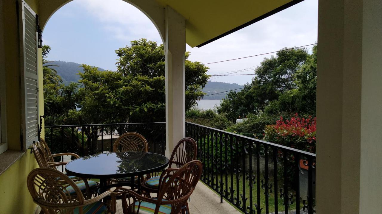 Casa Con Jardin En La Playa De Almieiras Villa Fene Dış mekan fotoğraf