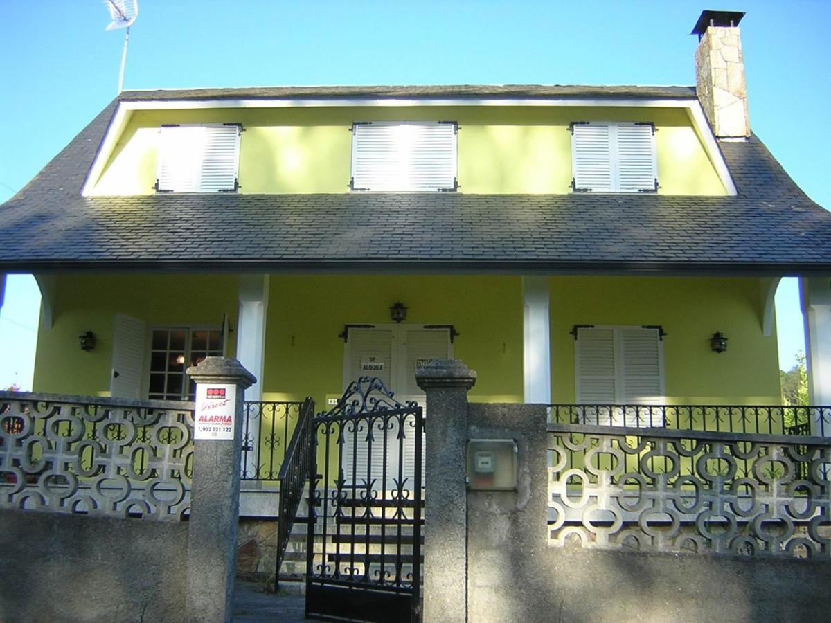 Casa Con Jardin En La Playa De Almieiras Villa Fene Dış mekan fotoğraf